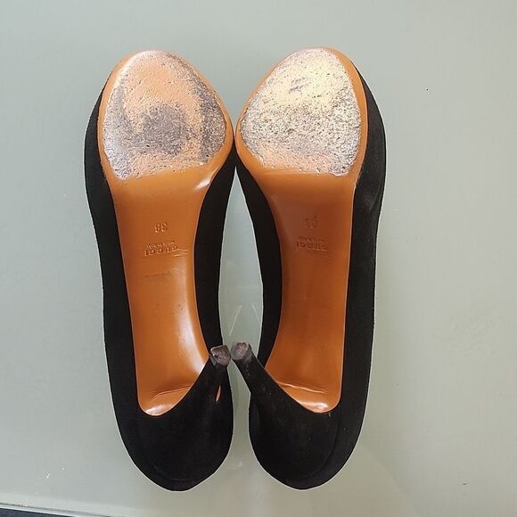 Gucci Suede  Leather Heels - Picture 10 of 11